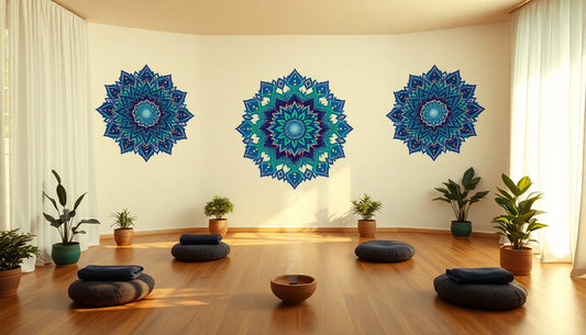 Elevate Your Space: Infusing Spiritual Serenity with Mandala Designs
