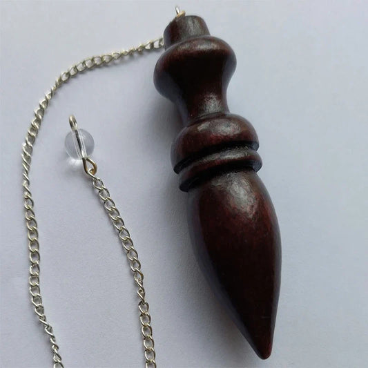Wooden Egyptian Pendulum – Natural Divination Tool for Dowsing, Meditation & Spiritual Work